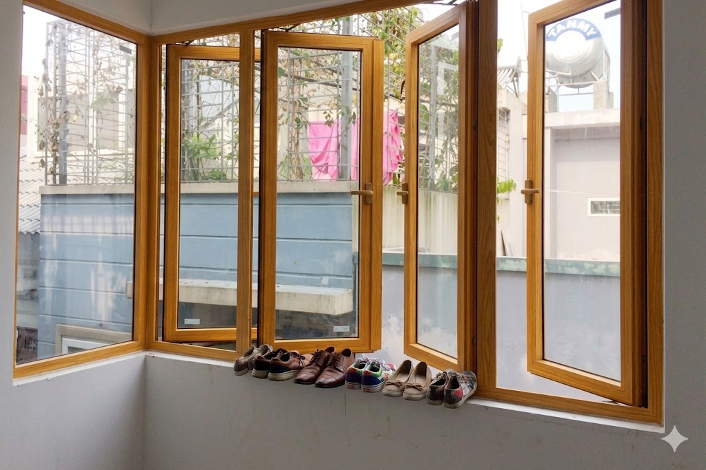 Cửa Nhôm Kính Cường Lực
