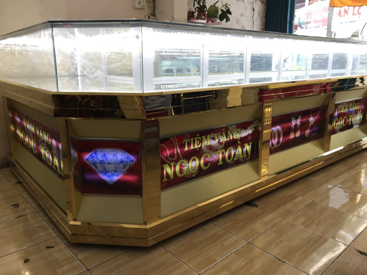 Tủ Bán Vàng Bạc Cao Cấp