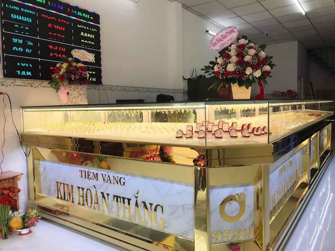 Tủ Bán Vàng Bạc Cao Cấp