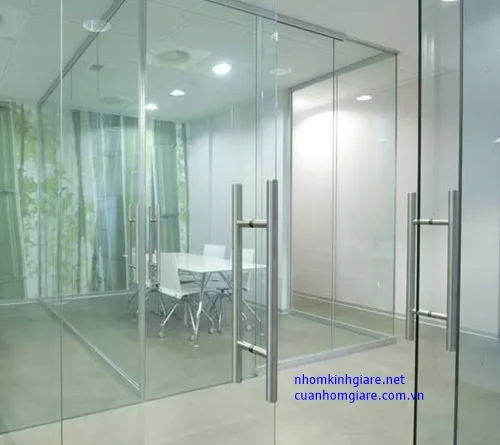 Mẫu cửa kính cường lực đẹp