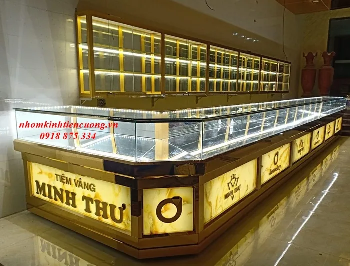 Tủ Bán Vàng Bạc Cao Cấp